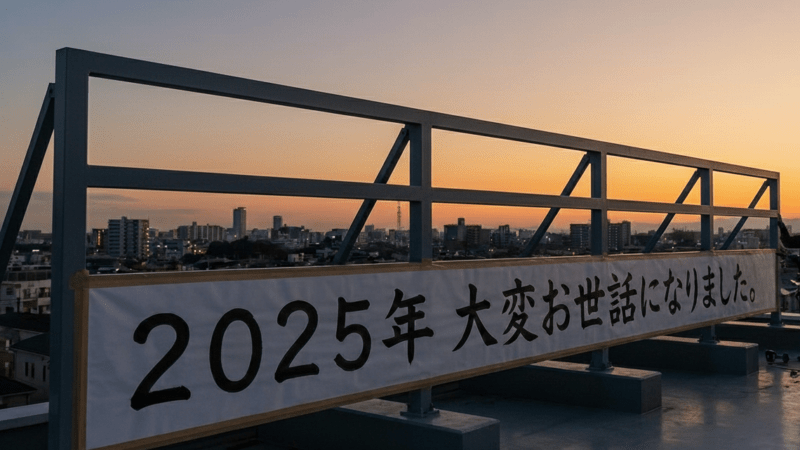 【看板屋ラグレス】２０２５年も大変お世話になりました