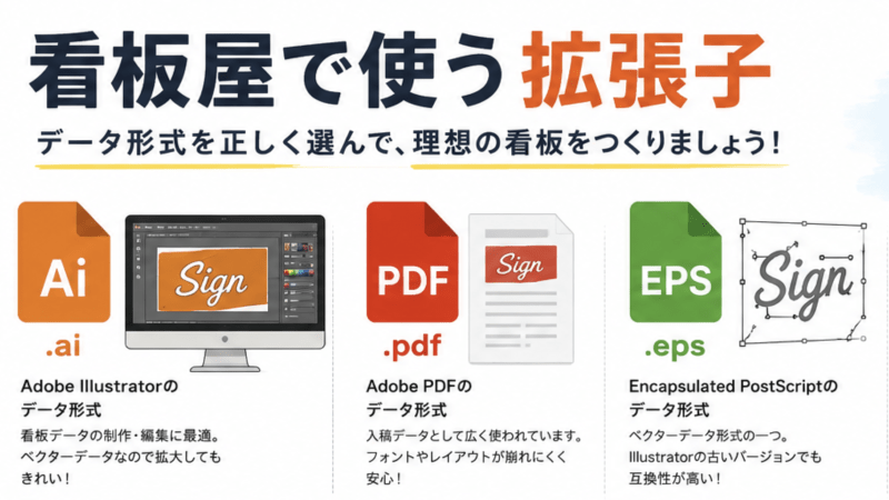 JPEGとAIデータの違いとは？その他の画像形式も調べてみた